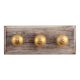 Golden Solid Ceramic Wooden Hooks